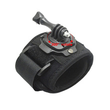 Accessories For Gopro 360 Degrees Wrist Mount Band Strap And Screw For GO PRO Hero 4 3 2 1 For SJ4000 SJ5000 Action Camera
