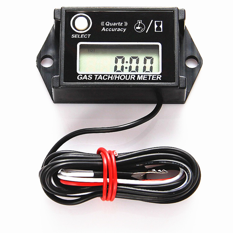 Digital Tachometer / Hour Meter for 2 & 4 Stroke Spark Small Gas