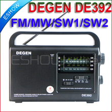 DEGEN DE392 FM TV MW SW Crank Dynamo Solar Emergency Radio World Receiver A0799A