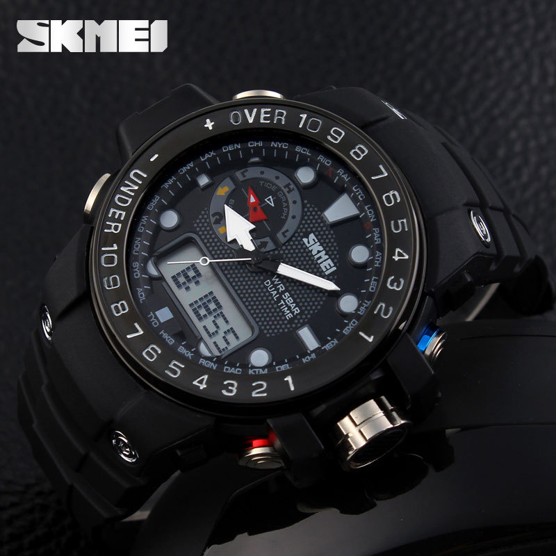 Luxury Watch 2015 New Men s Business Quartz Wristwatch Gifts Waterproof Military Men Sports Watches SKMEI