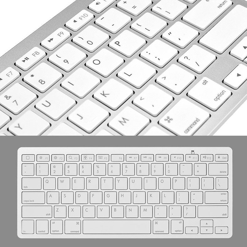 Ultra slim Wireless Keyboard Bluetooth 3 0 For Apple iPad iPhone Series Mac Book Samsung Phones