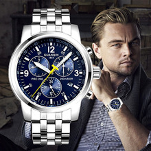 GUANQIN watches men luxury brand full steel mechanical hours reloj hombre causal automatic male wristwatches relogio masculino
