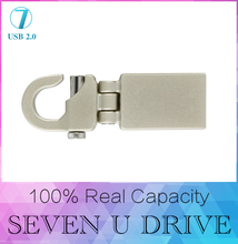 100% real capacity New 2015 Metal Mini 180 degrees usb gadget 16GB 32GB USB 2.0 memory pendrive flash 512GB card drive128GB/gift