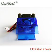 E3D V5 fan cover with 3010 fan 3d printer accessories DIY E3DV5 injection molding radiator cooling