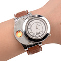 Newest Gifts Casual Watches Quartz Watch with USB Electronic Rechargeable Windproof Flameless Cigarette Lighter WL005WQ 29