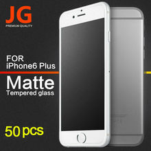 JG 50pcs/lot Matte Front Glass for iphone 6s 4.7 inch Screen Protector Matte Tempered Glass for Alppe iphone 6 Screen Protector