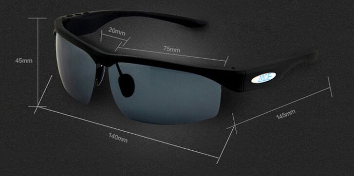 Hot brand Smart Touch Control Sun Glasses Wireless Bluetooth Stereo Headset Earp