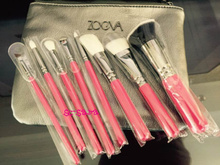 ZOEVA 8pcs Rose Golden Makeup Brushes Set Complete Cosmetic kits With Eyeshadow&Powder maquiagem pincel vbrush pincel maquiagem
