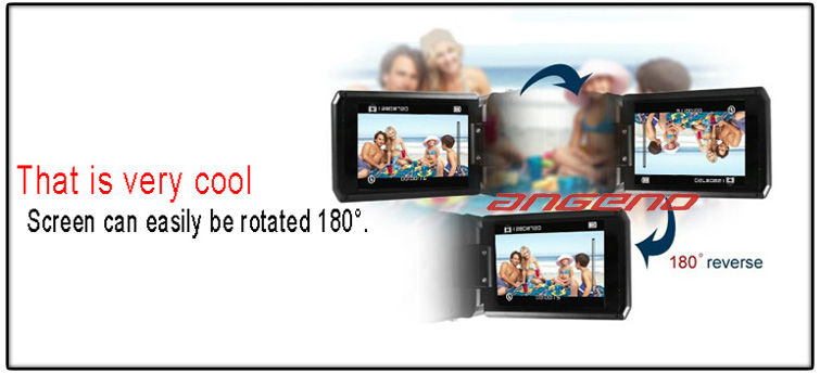 Angeno F900LHD    12MP  + Full HD 1080 P     /    