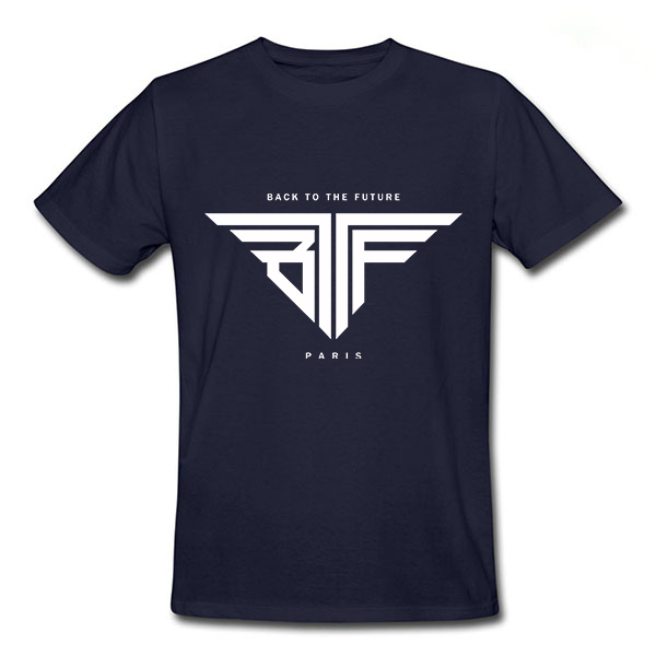 2015 New Fashion Men Camisetas Tees Casual and Cotton Short Sleeve Printed Bttf T Shirt For