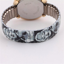 Luxury Women Wristwatch 2015 New Fashion Marilyn Monroe Rhinestone Quartz Watch Women Casual Watch Relogio Feminino