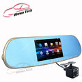 5 0 Touch Android Rearview Mirror Car GPS Navigation 1080P Car Dvr Dual Camera Rear View