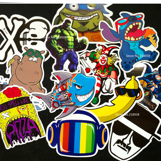 vinyl stickers for car sticker decal bicycle laptop sticker on car styling sticker bomb doodle motorcycle