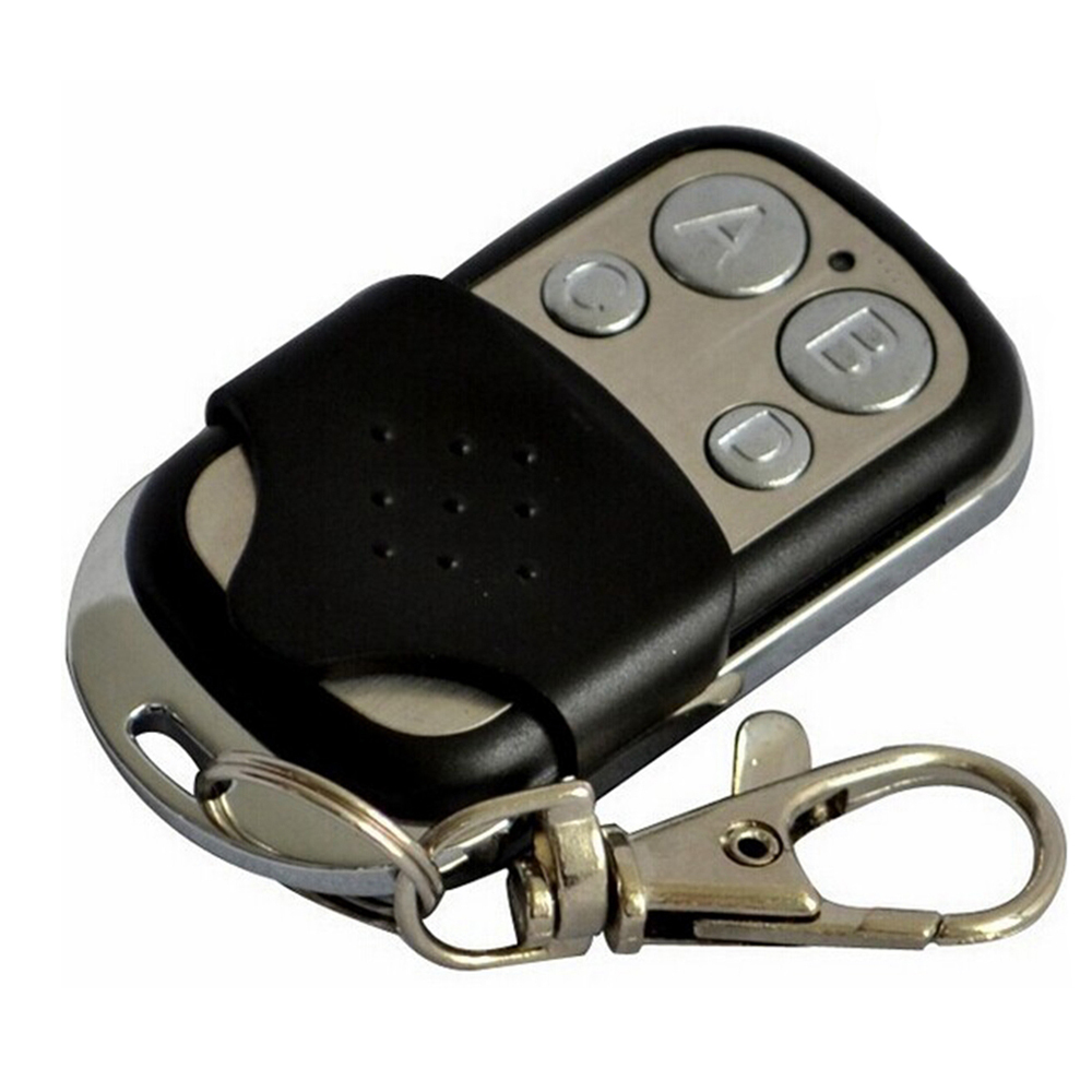 Metal Wireless Remote Control From Copy Electric Cloning Universal Gate Garage Door Remote Control 433mhz Key Fob High Quality