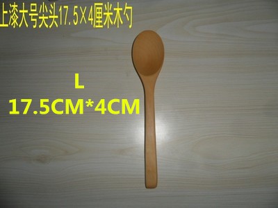 50psSmall Wooden Spoon Dessert Tea Coffee Ice Cream (10)