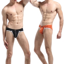 Sexy Men Lingerie New Combed Jockstrap G-string Briefs Thong Underwear Underpants 7 Colors P18 L4