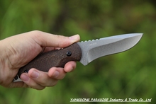 XINZUO newest wild mountain high hardness D2 steel HUNTING fixed blade knife straight knife Outdoor survival