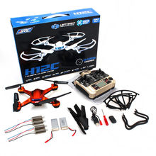 JJRC H12C RC Drone Quadcopter Aircraft 5M HD cam &extral 2 battery