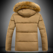 2015 New Arrival Winter Coat Men Jacket Thicker Keep Warm Casual Wear Long Style Hooded Fashion