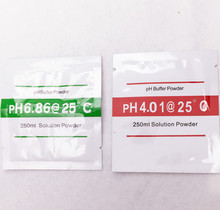 4pcs PH Buffer Powder for PH Test Meter Measure Calibration Solution 4.01 6.86pH 11%