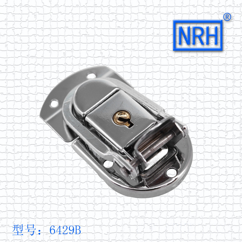 NRH 6429B steel chrome finish locking fastener toggle draw latch for