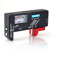 Caliente! AA AAA cd 9 V Universal botón de la célula de la batería Volt Tester Checker 9 V