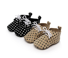50 pairs/lot Leopard dot Baby Moccasins