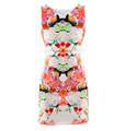 New design Women Floral Print Sleeveless Clubwear Party Summer Sexy Mini Dress free shipping