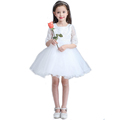 2016 latest high quality children s birthday flower girl dress wedding dress Half dress girls princess