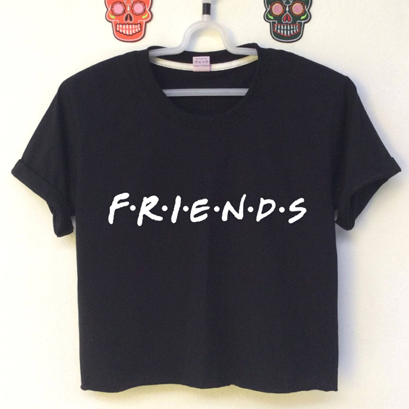 friends crop top sweatshirt