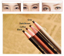 4Pcs/Lot  Makeup Cosmetic eyebrow pencil makeup 4 style paint for eyebrows brushes brow eye liner tools brow pencil