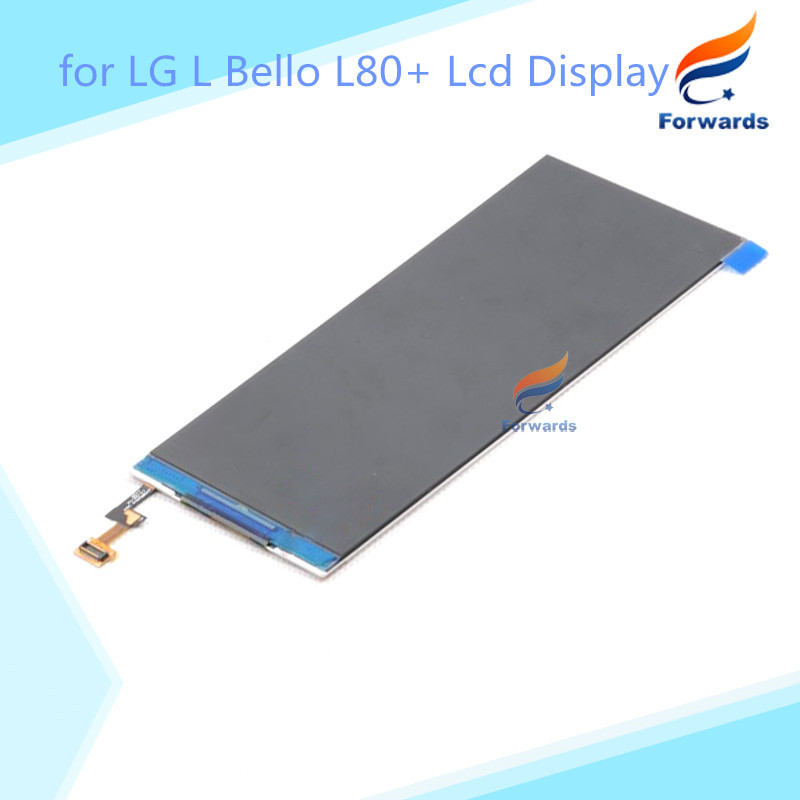 High quality new replacement parts for LG L Bello L80 D331 D335 D337 Only LCD single screen display 1 piece HK free shipping
