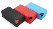 Mini Wireless Portable Bluetooth Speaker Hifi Speakers Amplifier Stereo Sound Box Subwoofer Speaker for Laptop/PC X3