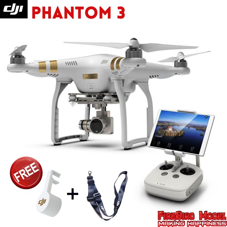 Newest Dji phantom 3 PROFESSIONAL & ADVANCED Drone RTF, with 4K ...