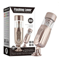 TELESCOPIC LOVER automatische sex machine rotating and retractable male hands free masturbator Adult sex toys for