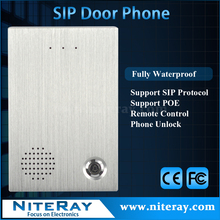 PBX IP Door Phone SIP Intercom Door Phone with doorbell feature & waterproof design