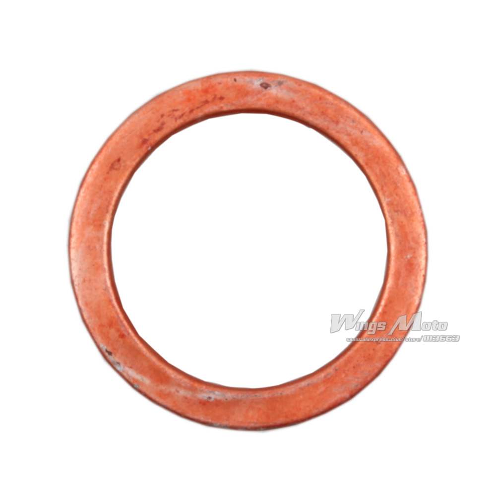 10pcs Wholesale 28mm OD Exhaust Muffler Gasket ATV Scooter Motorcycle Pit Bike CRF XR 50 70