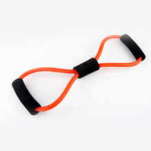 3PCS Resistance Bands Rope Tube Workout Exercise For Yoga 8 Type Fashion Body Fitness Suspension Trainer
