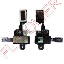 For Samsung Galaxy Note 2 N7100 Earphone Jack Flex Cable Ribbon with Ear Speaker by free shipping; 5pcs/lot
