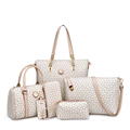 Fab Mother Child Bag Six Piece Suit Ladies Large Luxury Tote Handbag Women Inexpensive Shoulder Bag