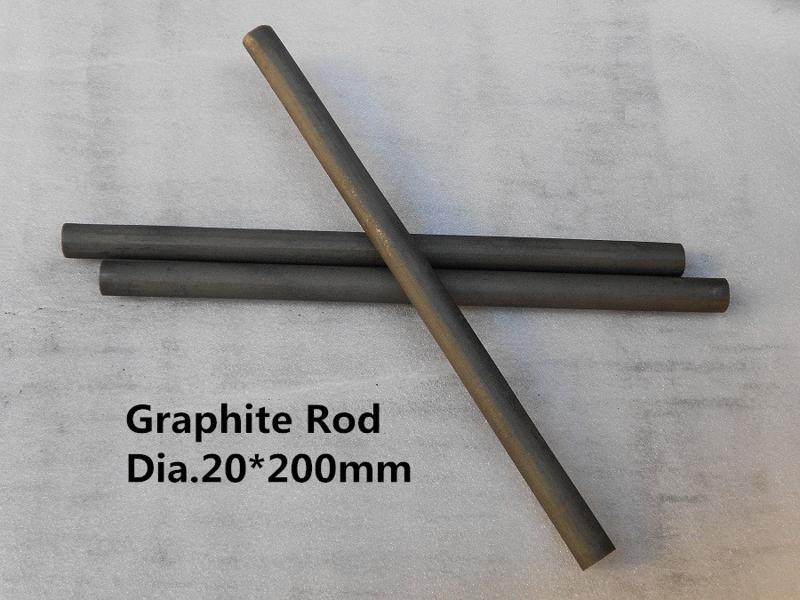 Dia.20*200mm Graphite rod from lantern battery 6 pcs a lot / AutoValve Disc/Carbon