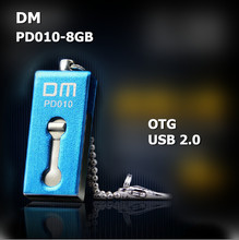 DM PD010 USB Flash Drive 8GB OTG Smartphone Pen Drive Micro USB Portable Storage Memory Metal waterproof USB Stick Free shipping