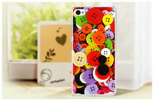 Clothes Buttons Balloon Sketchpad Chocolate Pattern Painting Case Colored Drawing Hard Plastic For Lenovo S90 Cell