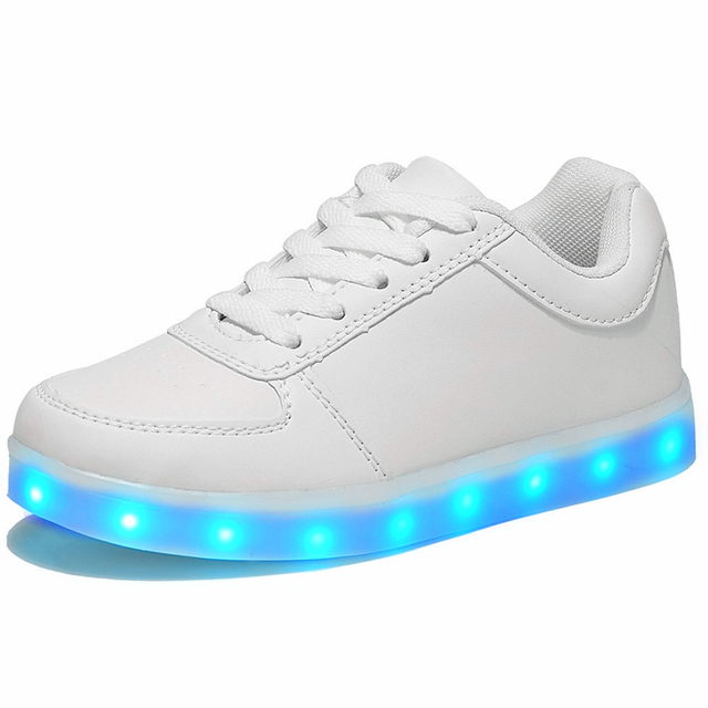 Светодиодные светящиеся Shoes For Boys girls Мода Свет Случайные дети 7 Цвета Открытый новый моделирование единственным Светящиеся дети тапки