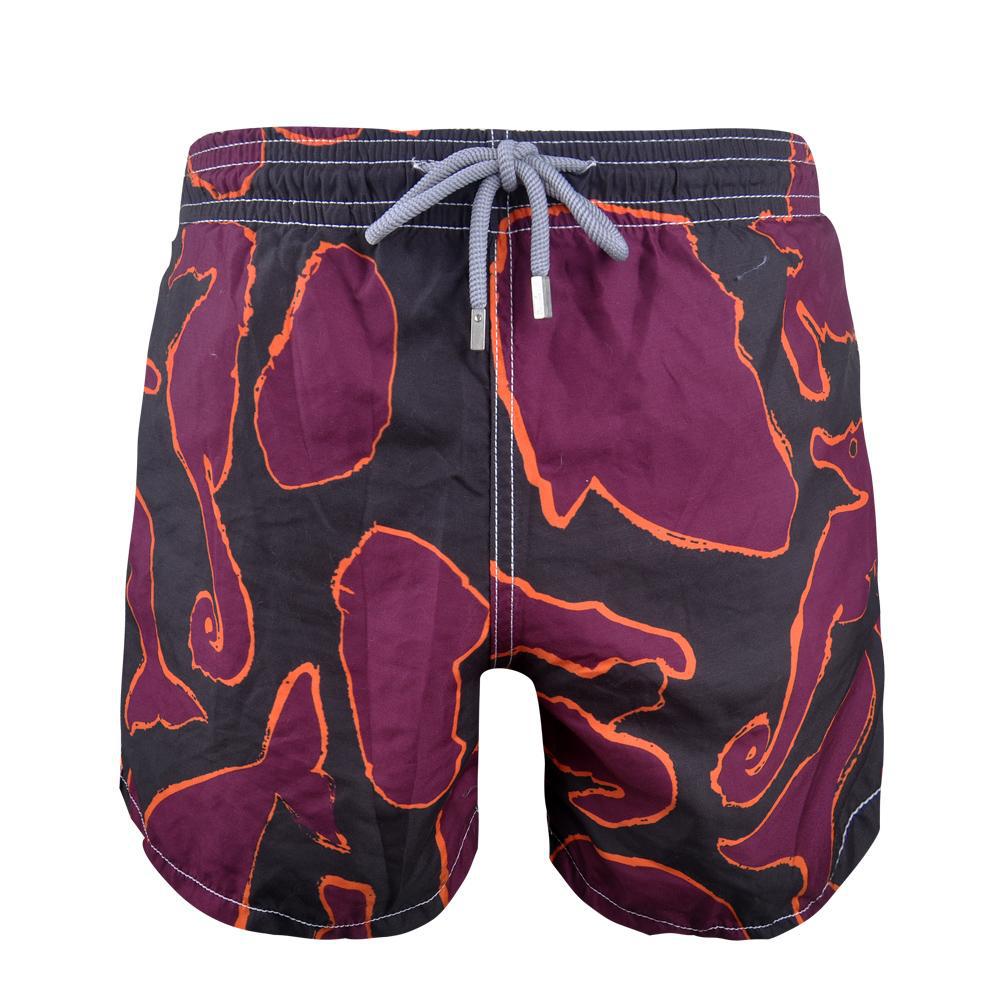 2015 100 vilebrequin men s waterproof board shorts casual wine red beach shorts M L XL