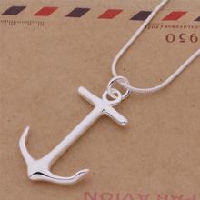 new 925 sterling silver jewelry  personality simple women necklace free shipping