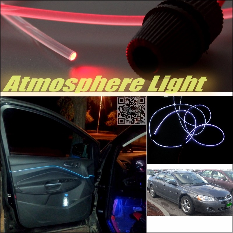 Car Atmosphere Light Fiber Optic Band For Dodge Stratus Furiosa Interior Refit No Dizzling Cab Inside DIY Air light