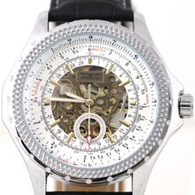 Jargar mens relojes mecánicos del reloj de la tendencia de la moda para hombre totalmente automático 2013 j084