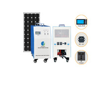 3KW Solar Light Solar Power System 1000w Solar Panel Micro Grid Tie Inverter Pure Sine Wave 3000W Battery 12v SFPS1321