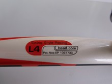 Free shipping High qualityL4 tennis racket head Professional Carbon fiber tennis racket Nylon string breaks size